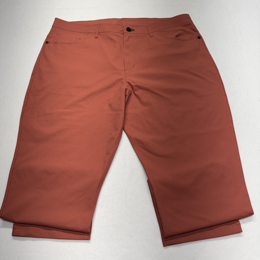 Public Rec Men's Pants 40x32 Dark Salmon Performance Casual Golf Travel Pants